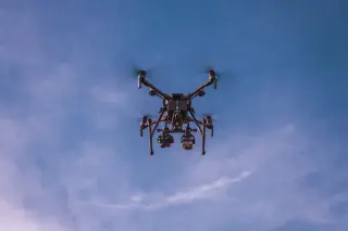 Obraz Audio marketing – komunikaty z drona